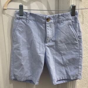 NWOT-Janie and Jack Sky Blue Shorts -100% cotton-Adjustable- Boys size 8- Easter